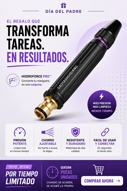 El carro de papá, siempre limpio. Sin esfuerzo.